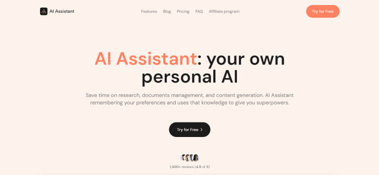 AI Assistant-home
