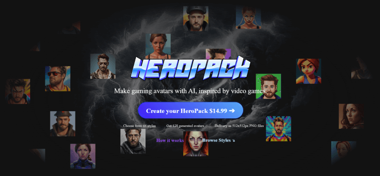HeroPack-home
