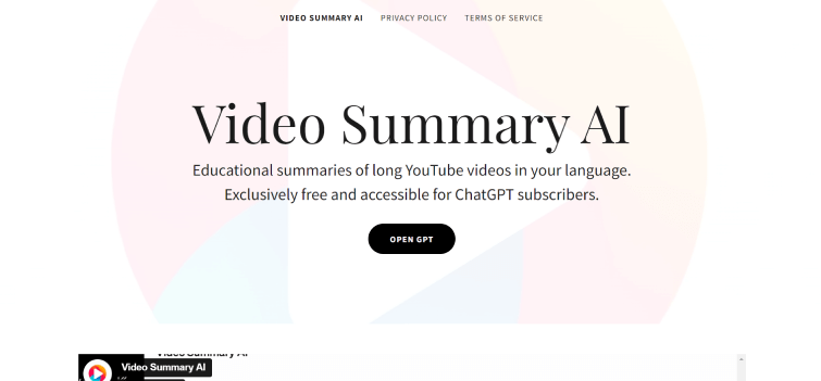 Video Summary AI 9 Video Summary AI-home