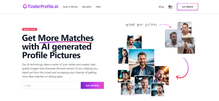 TinderProfile AI-home