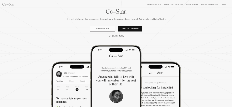 Co–Star-Hyper-Personalized-Real-Time-Horoscopes